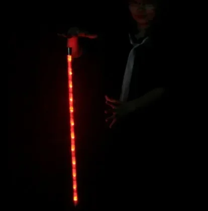Star-lite Dancing Cane by China Magic - Folding Deluxe (3 Colors) Stage Magic Tricks Gimmick Magician Magic Show Fun Illusions