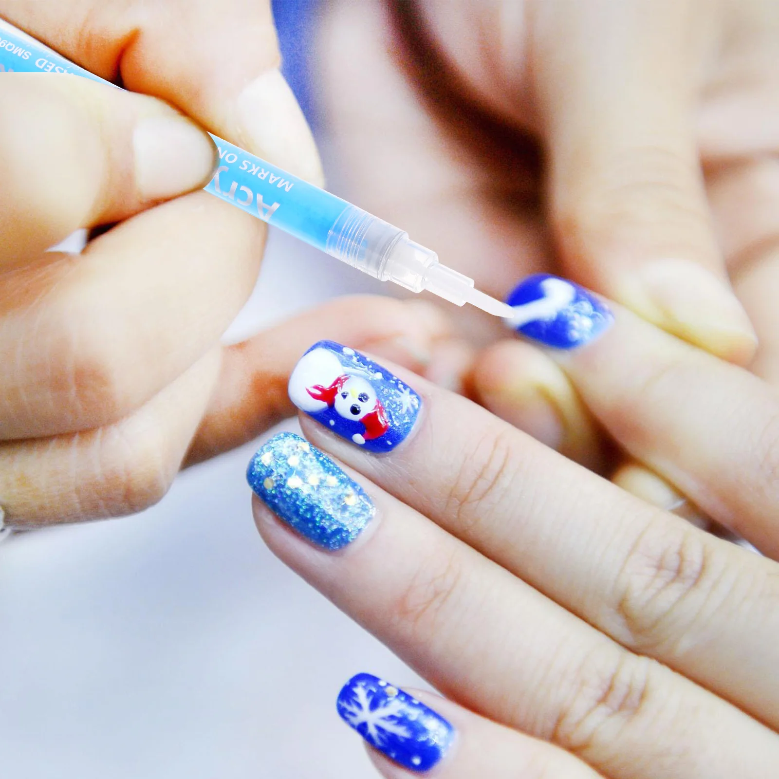 

Painted Graffiti Pen Nail for Printing Salon Supplies Manicure Painting Pens Fingernail Polish Marker Point Tools