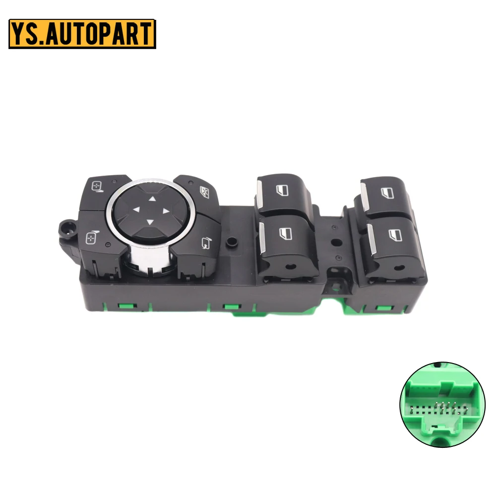 8 Pins GB5Z-14529-DA Electric Power Window Control Switch Master GB5T-14540-DAW For Ford Explorer Police Interceptor 2016-2019