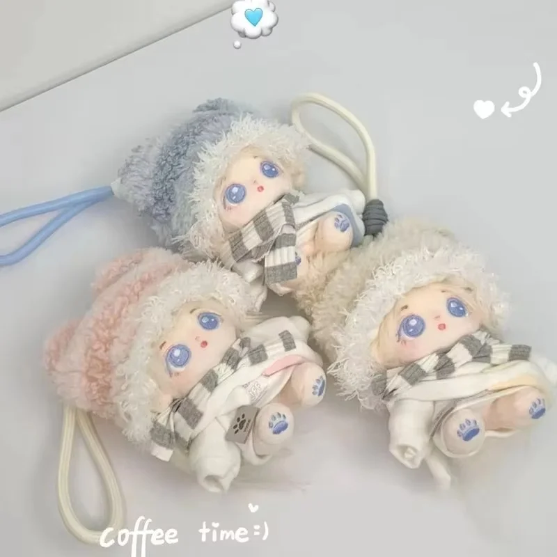 Ropa de muñeca de algodón serie Puff para 10cm 15cm 20cm adecuada para muñecas de animales marinos juguetes y pasatiempos accesorios para muñecas