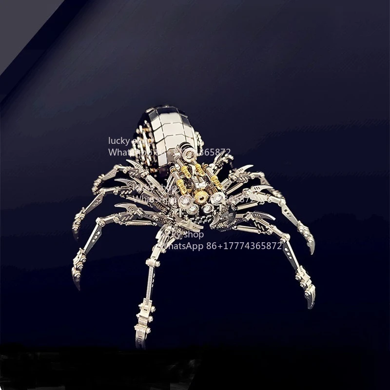 

Металлическая модель-механический насекомый Spider King Plus: креативный сувенир, подарок