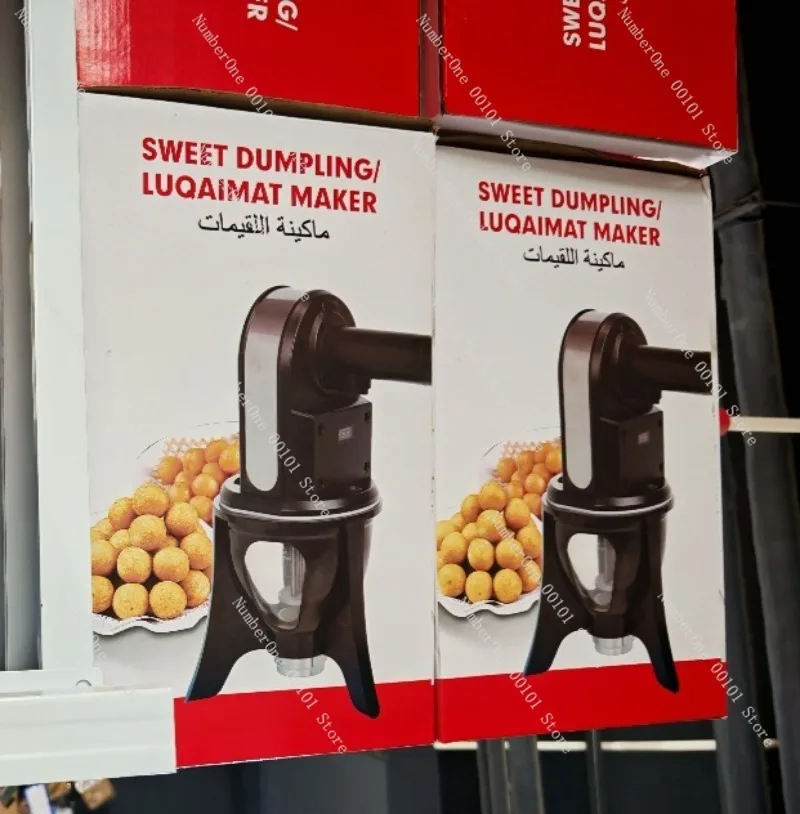 0.7L Handheld Electric Dough Ball Maker, for Arabic Sweet Luqaimat & Meatballs, Portable Kitchen Tool Model H001461