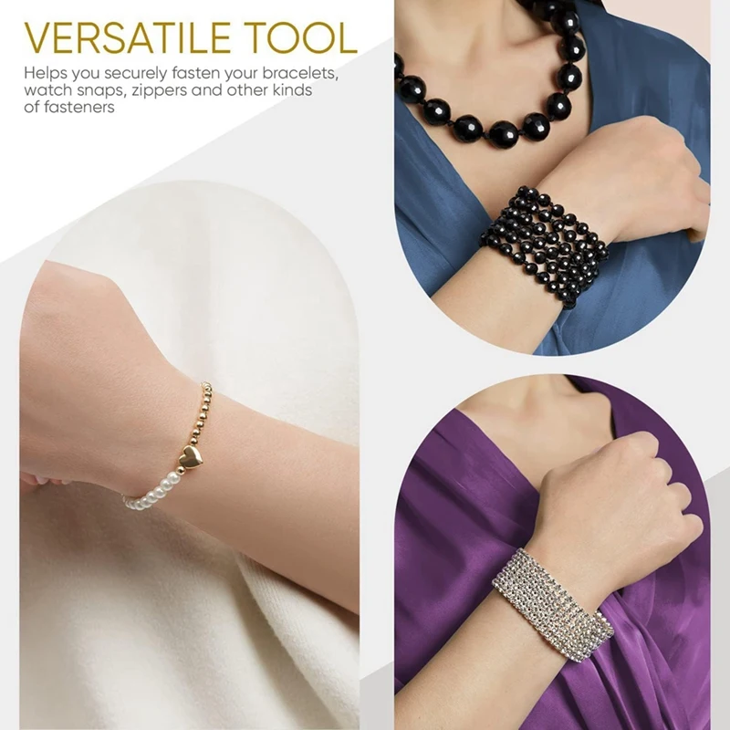 LUWEI 2PCS Strumento di supporto per bracciale - Strumento di supporto per fissaggio per bracciale, collana, gioielli, orologio - Blu, smeraldo