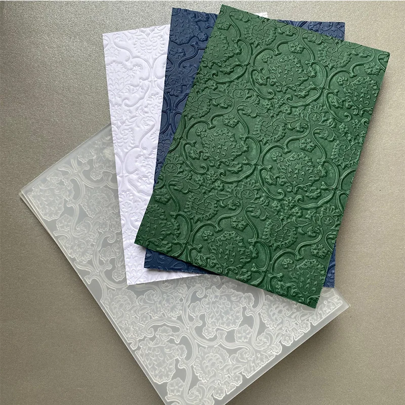 New Multi-level Texture Fade In/out Embossed Folder For Card Making, Scrapbook Paper, Diy Decorative Products