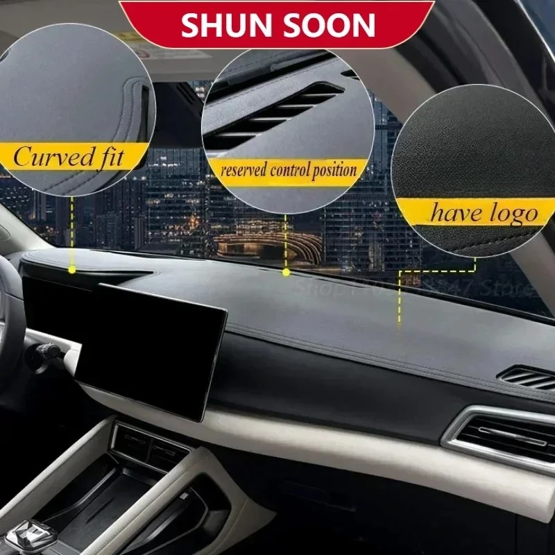 

Центральный интерьер приборной панели автомобиля для BYD Yuan UP, теплоизоляция и защита от солнца, прокладка, аксессуары для модификации доски