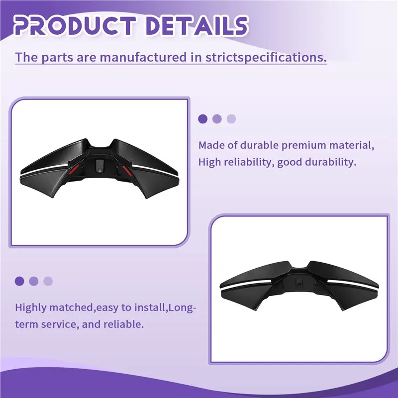 【Caccia di prezzo! !】Alette per carenatura aerodinamica dell'ala del vento del labbro inferiore Spoiler anteriore Downforce per moto MT-07 MT07 2025+