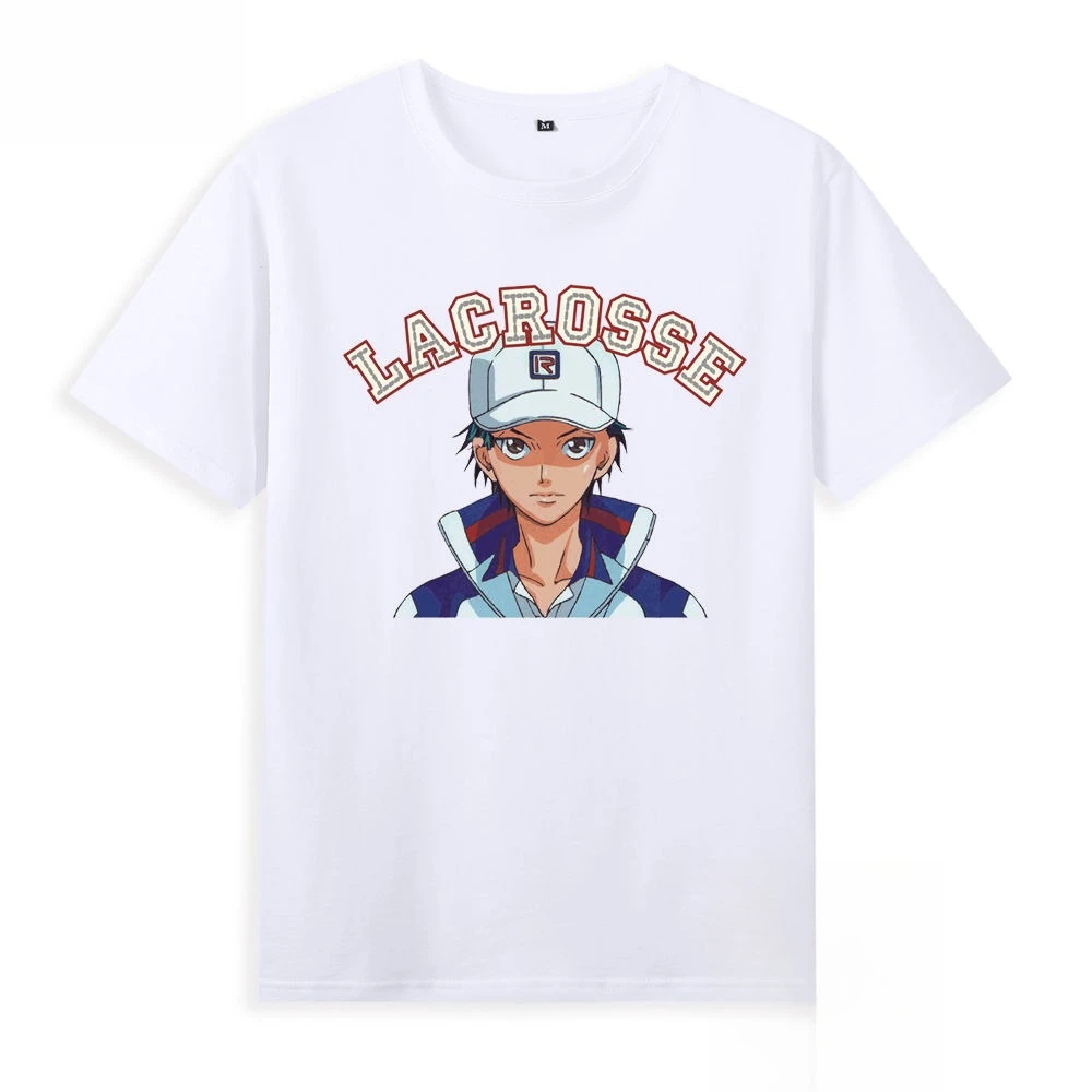 

Pure Cotton Cartoon Stick Tennis Prince Echizen Ryoma Short-sleeved T-shirt Clothes Children's Clothing