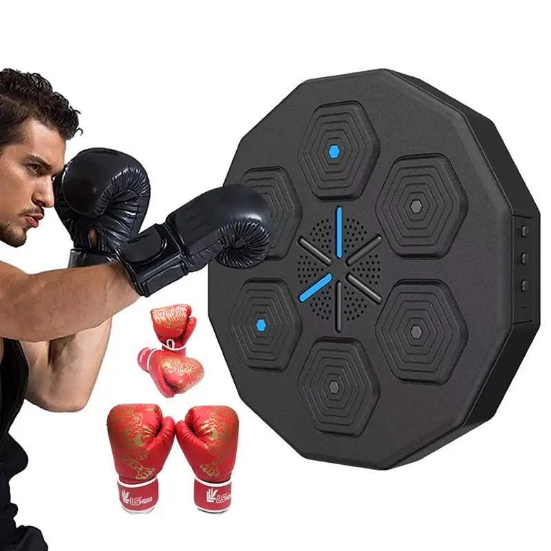 universal Wall Mounted Music Boxing Pad Wall Mounted Music Boxer For Boxing Training Smart Music Boxing Target With LED Light