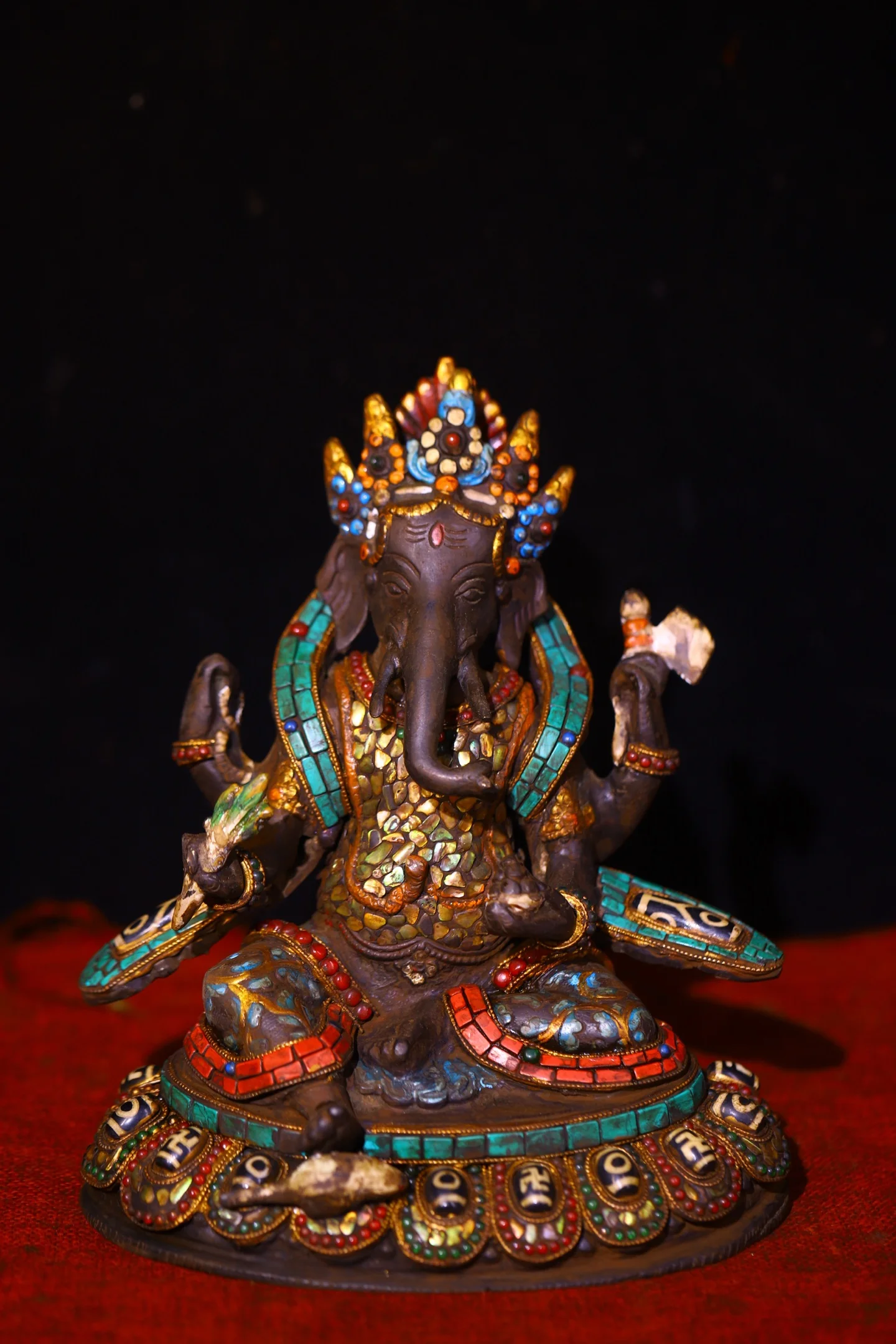 8"Xizang Folk Old L…