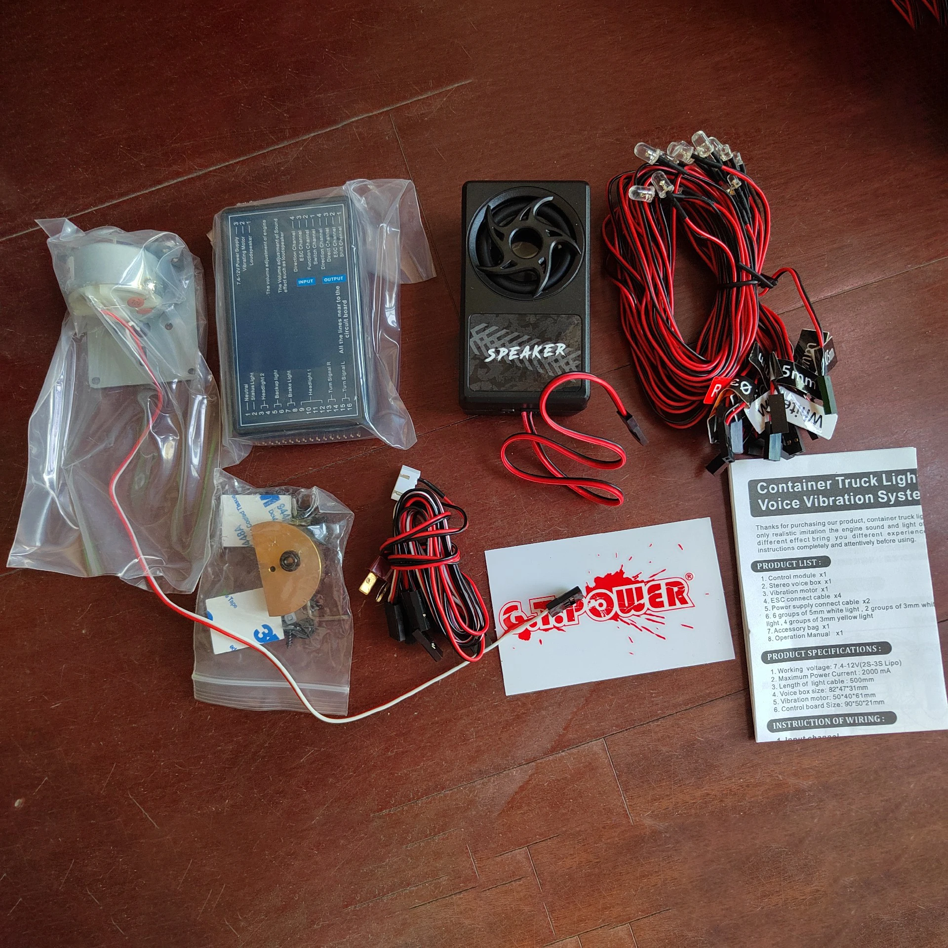 

Комплект системы освещения звуковой группы 4 в 1/14 Tamiya RC Truck SCANIA 770S VOLVO 750 Mercedes-Benz ACTROS 3363 MAN Автозапчасти