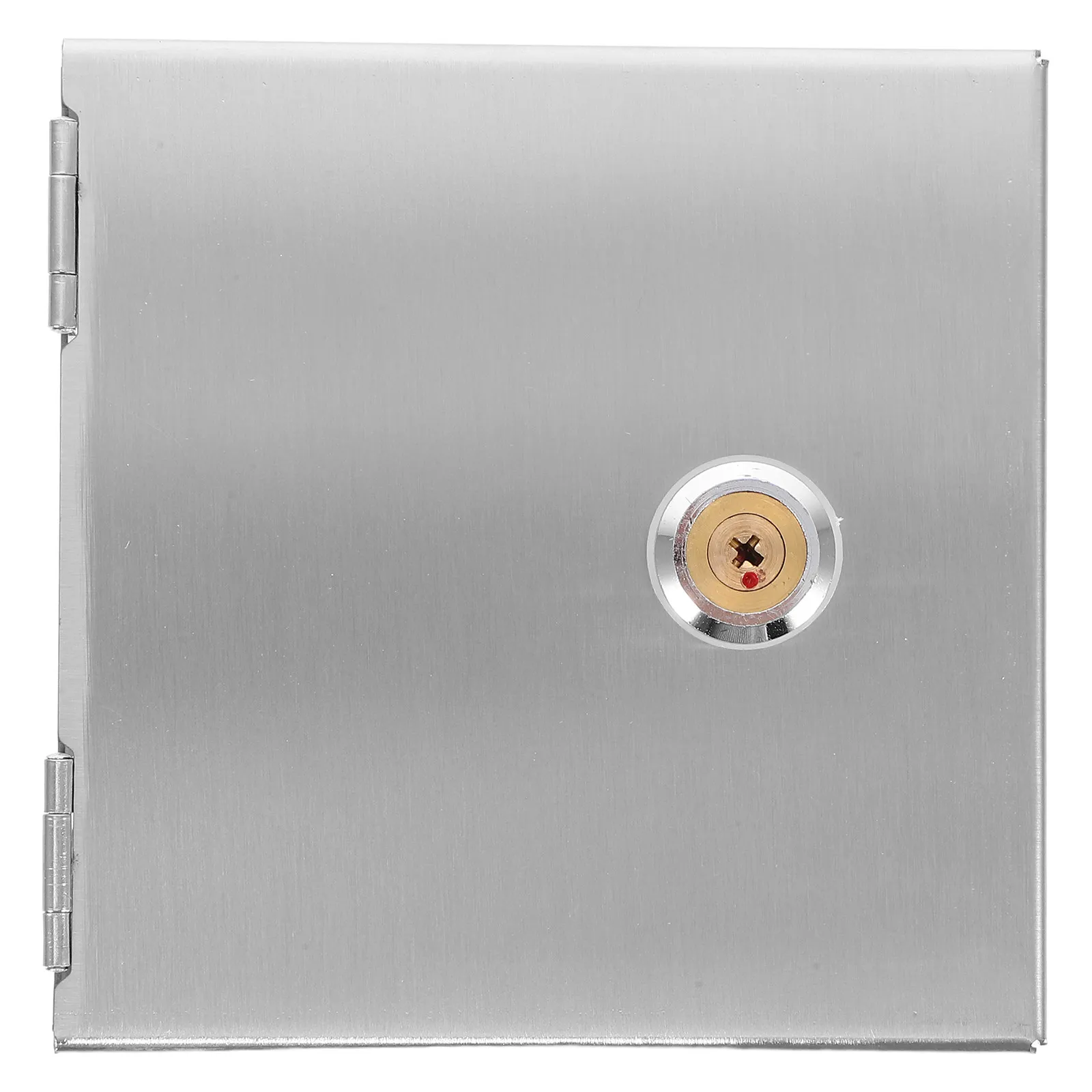 

Heavy Duty Stainless Steel Lockable Outlet Anti-Theft Weatherproof Electrical Protector Compatible with 86 Type Wall