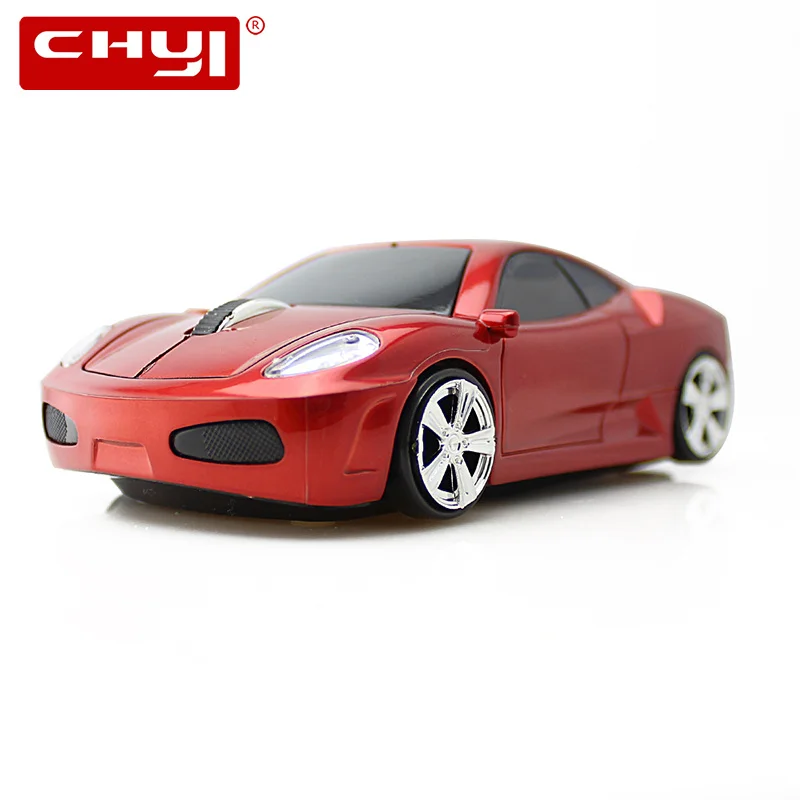 

CHYI Cool Wireless Car Mouse 1200DPI Optical 3D Gaming Mice USB Ergonomic Computer Mause Kid For Gamer PC Desktop Laptop Gift