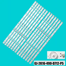 14pcs LED backlight strip for LB49016 V1_00 49PUS6551 49PUS6581 49PUS6401 49PUS6561 49PUS6501 49PUS7272 49PUH6101/88