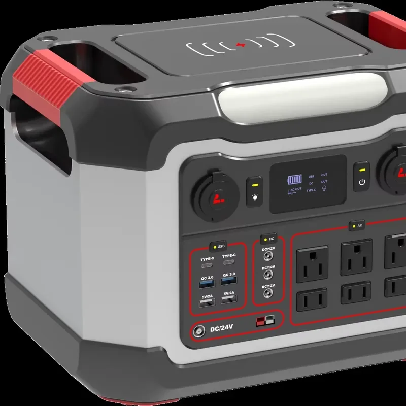 1200W Portable Power Station 950Wh Large Capacity Outdoor Mobile Generator Fast Charging Emergency Backup Battery for