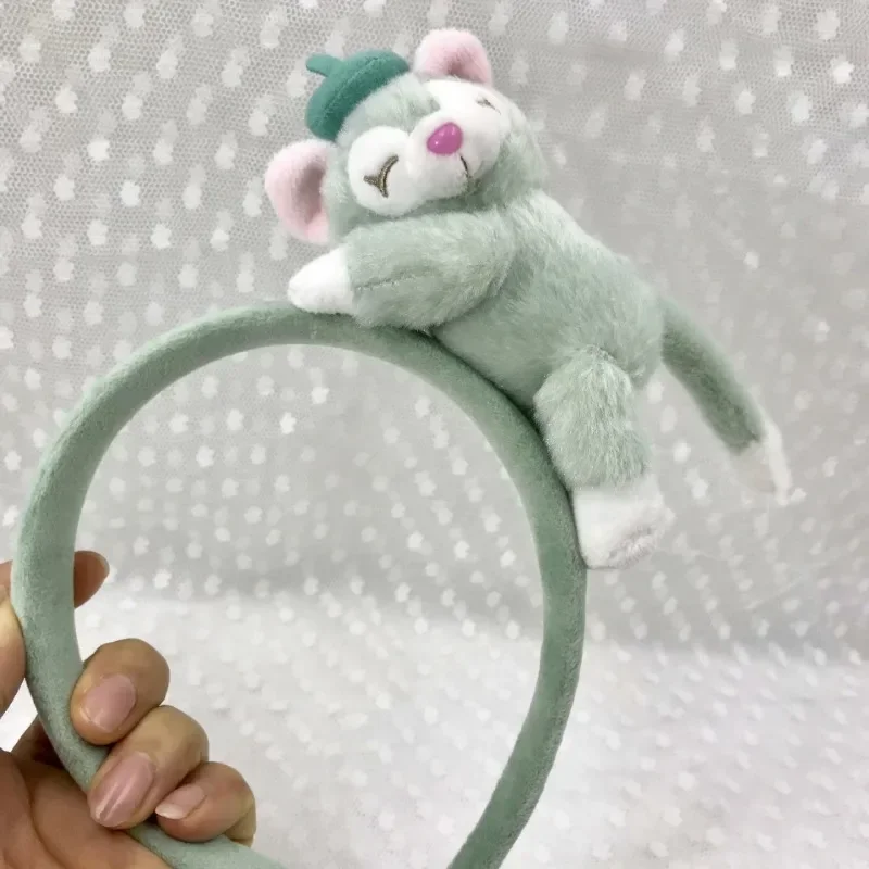 Disney StellaLou Plüschpuppen Haarbündel Niedliches Plüschhase Ohr Stirnband Haarseil Duffy Bär Kopfbedeckung Haarschmuck Mädchen Geschenk