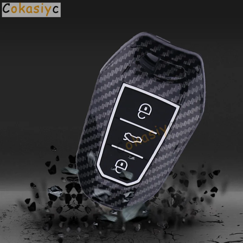Car Remote Key Case Silicon Cover For Peugeot 3008 208 308 508 408 2008 307 4008 For Citroen C4 C4L CACTUS C3 C6 C8 Shell