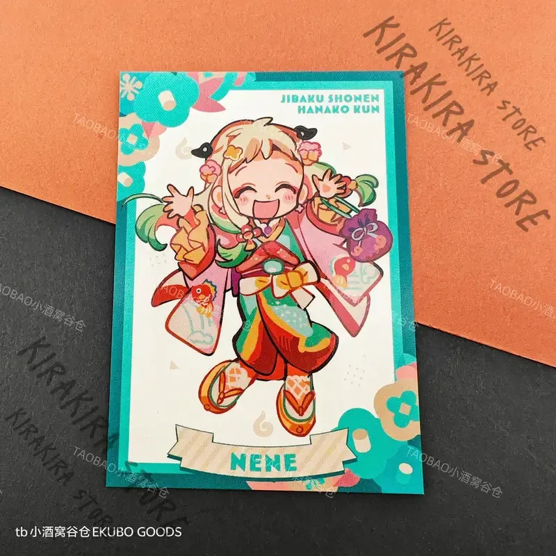 Mitsuba Toilet-bound Hanako-kun Anime edición coleccionista tarjetas oficiales dibujos animados japoneses Cosplay Yugi Amane tarjeta limitada regalos