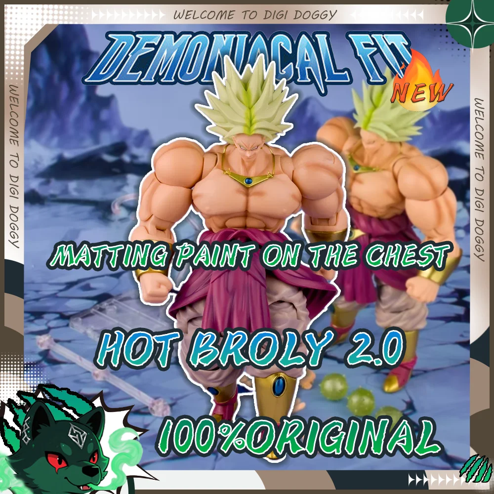 

NEW Demoniacal Fit Broly Legendary Berserker Shatter The Universe Figure Dragon Ball Broly Action Figure PVC Statue Dbz Toy Gift