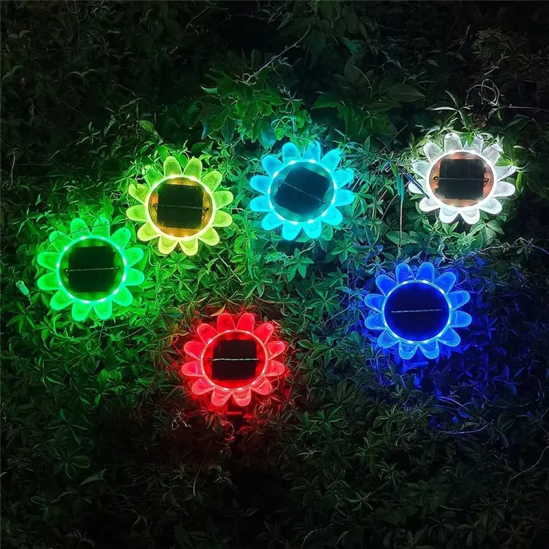 Solar Floating Lights Outdoor Pool Lighting Underwater Lamp Waterproof Pond Light Colorful Garden Lawn Lamp Bath Toys Light