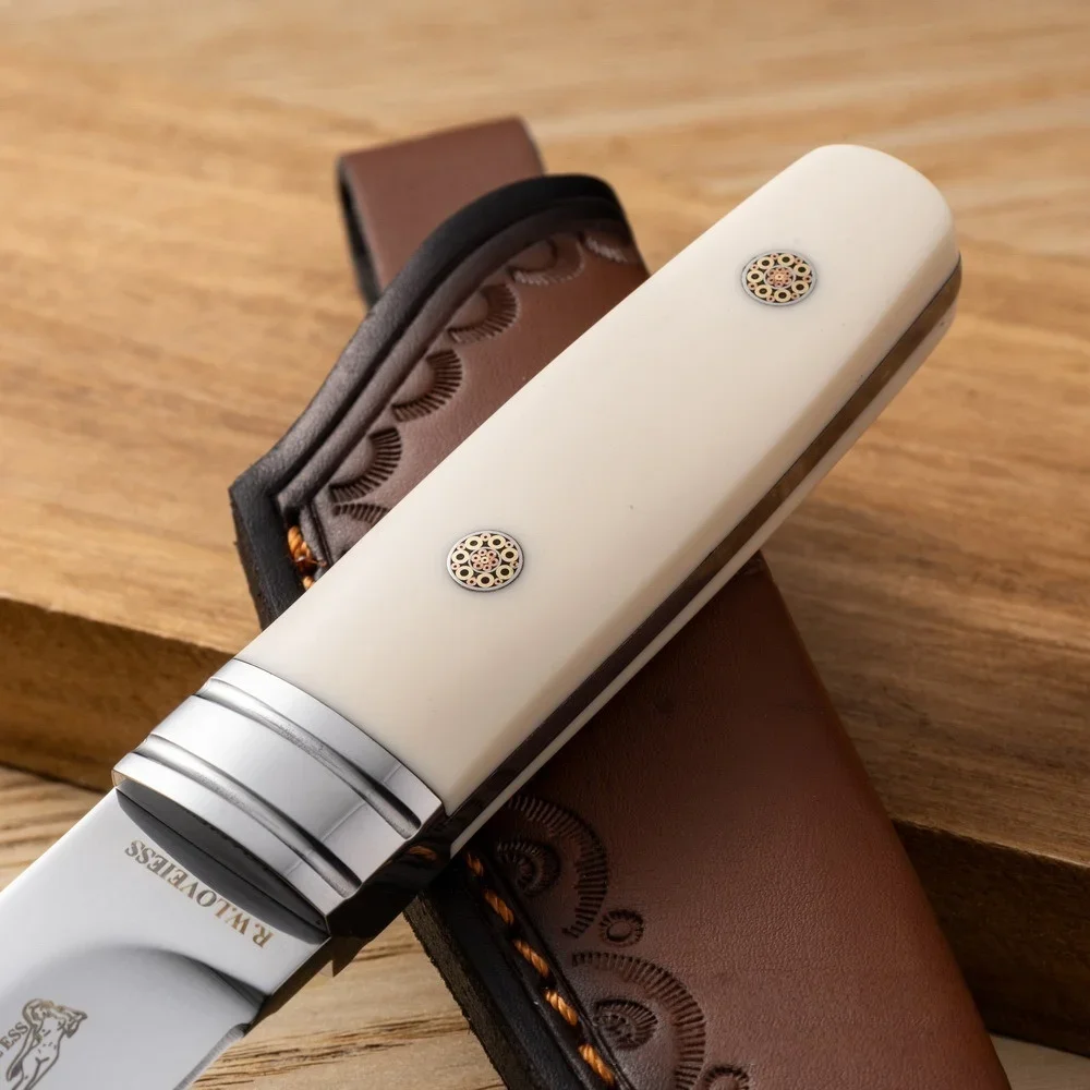 سكين جديد M390 ذو نصل ثابت عال - مراجعة Bushcraft Knife Fixed وسعره