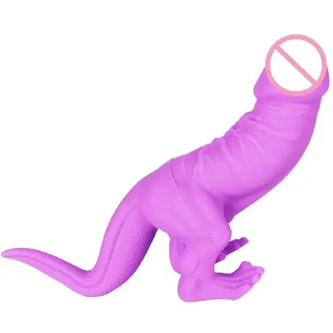 Realistic Liquid Silicone Big Dinosaur Dildo with Suction Cup Huge Dragon Penis Female Clitoris Sex Toys Wholesaler Erotic Toys