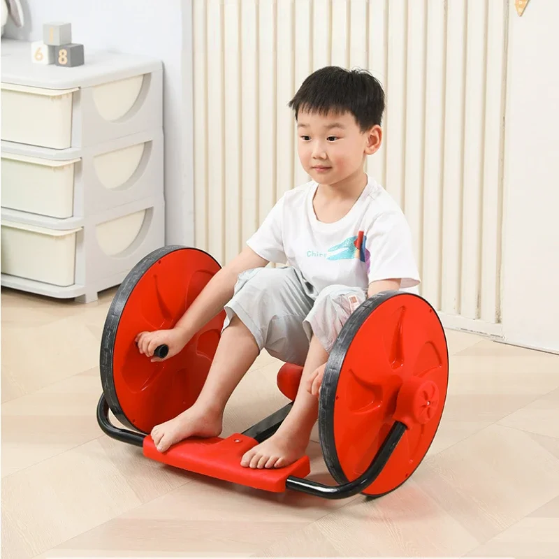 

Minimalist Kids Balance Car –360° Free Steering Hand Trolley Outdoor Sense Training Equipment Kindergarten Sports Toys Hand Cars