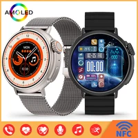 Reloj Inteligente LIGE NFC de Lujo para Hombre, Monitor de Salud, Reloj Deportivo, Resistente al Agua, para Mujer, Android IOS 2026
