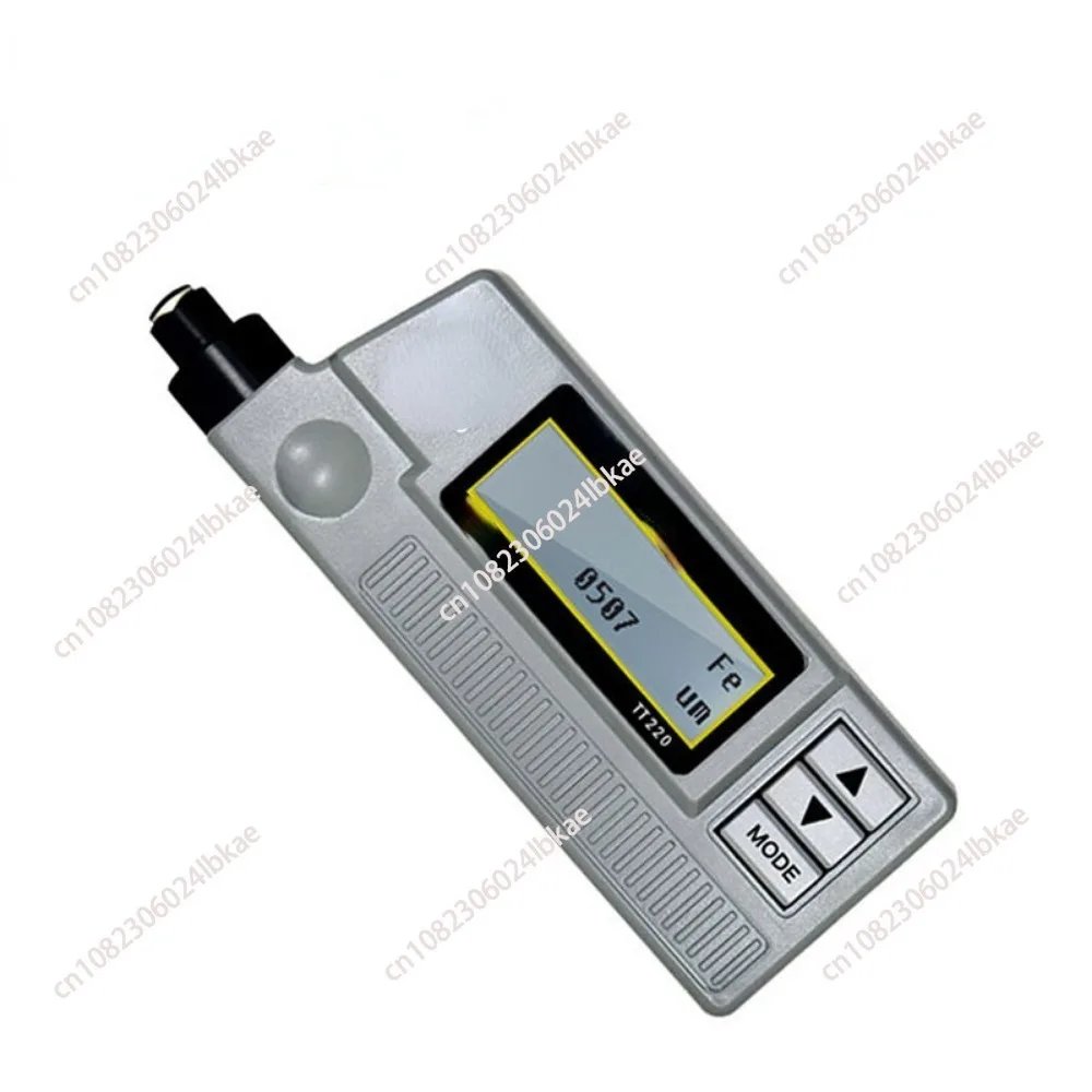 Tt220 Coating Thickness Gauge Magnetic Induction Galvanized Layer Thickness Tester High Precision Paint Film Thickness Gauge