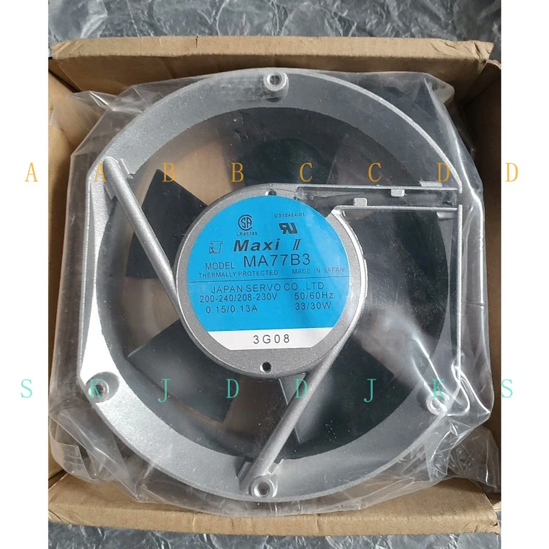 

M NEW MAXI MA77B3S 200-240/208-230V Cooling Fan