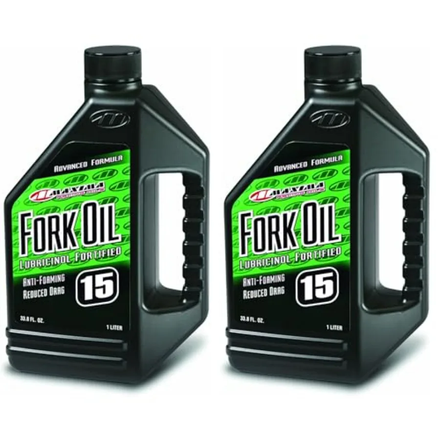 Racing Oils 56901-2PK Fork Oil Standard Hydraulic 15w 1L Bottle, 2-Pack
