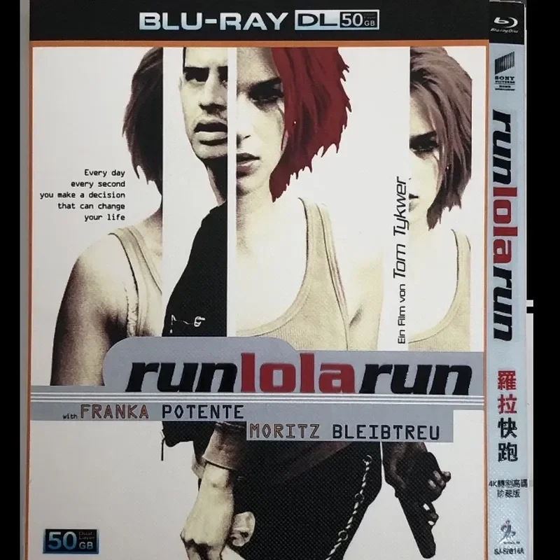 

Classic old movie Lola Run Mandarin dubbing plus original soundtrack collector's edition BD50 Blu-ray disc