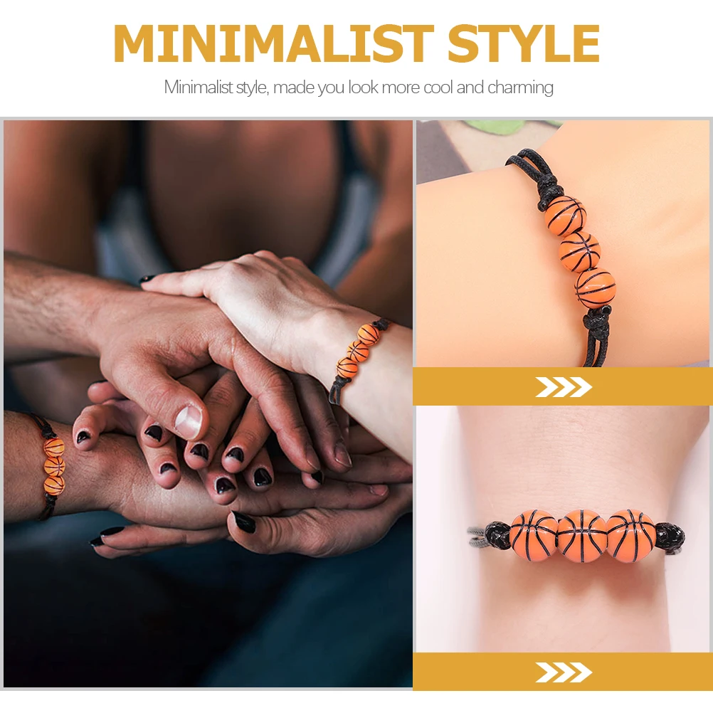 10 Football Bracelets Sports Themed Adjustable Wear Resistant Nylon Charm Bracelets For Fans Inspirational Wristbands Sport Gift