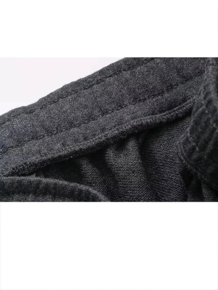 HH المرأة خمر الصلبة تي شيرت مجموعات قصيرة س الرقبة قصيرة الأكمام قمصان أعلى مرونة الخصر فضفاض السراويل الربيع قطعتين مجموعة