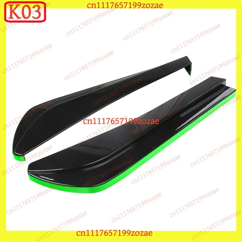 k03 Universal Rear Bumper Splitter Spoiler Kit Automotive Exterior Trim, Replacement Parts