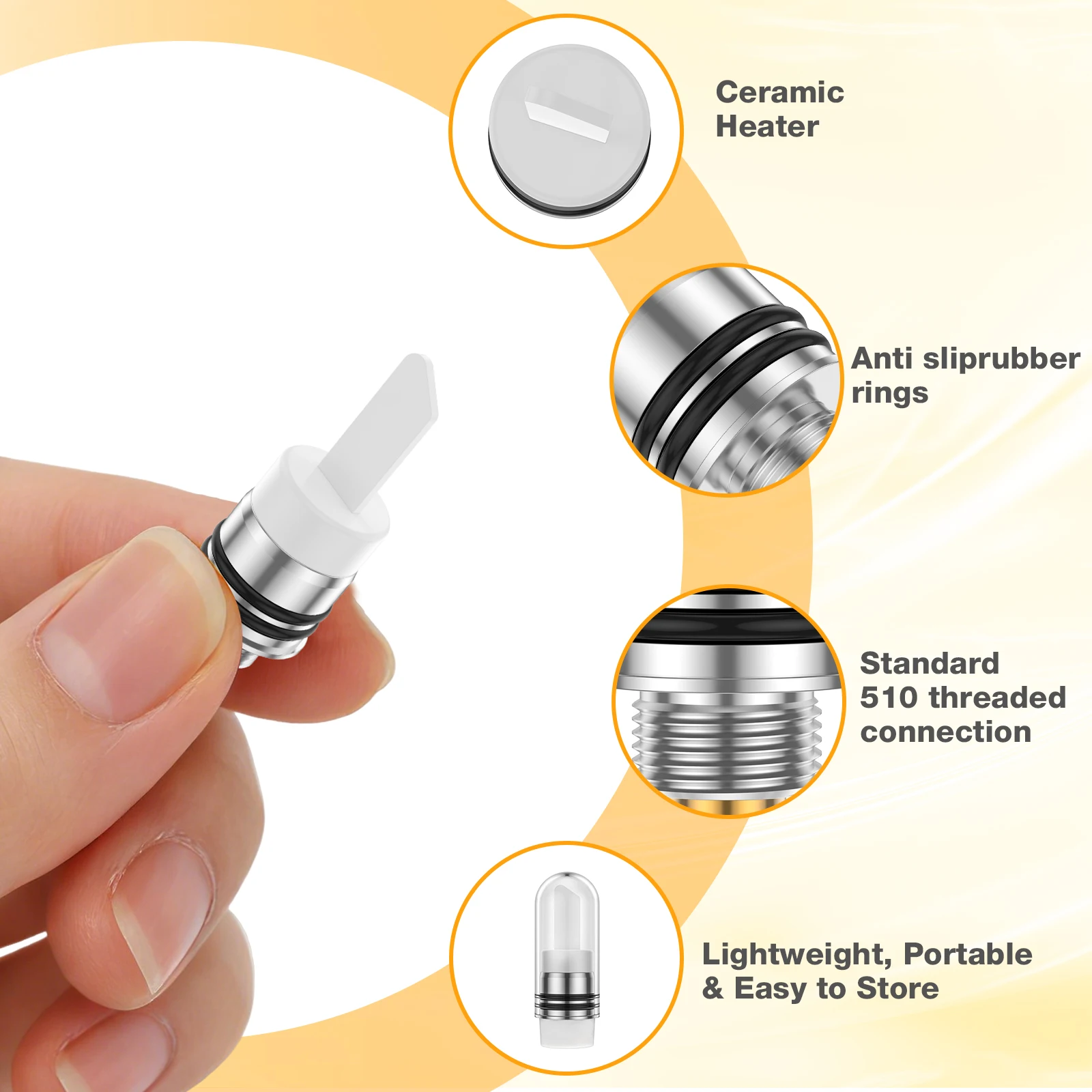 ใบมีดทำความร้อนเซรามิก การนำคว - Ceramic Heat Emitter บทวิจารณ์และราคา