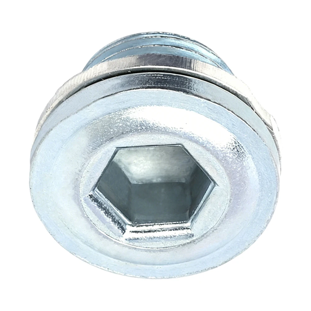 For Vehicle Repair Transmission Drain Stopper Oil Pan Drain Stopper Car Automatic Transmission Silver Easy Installation Design