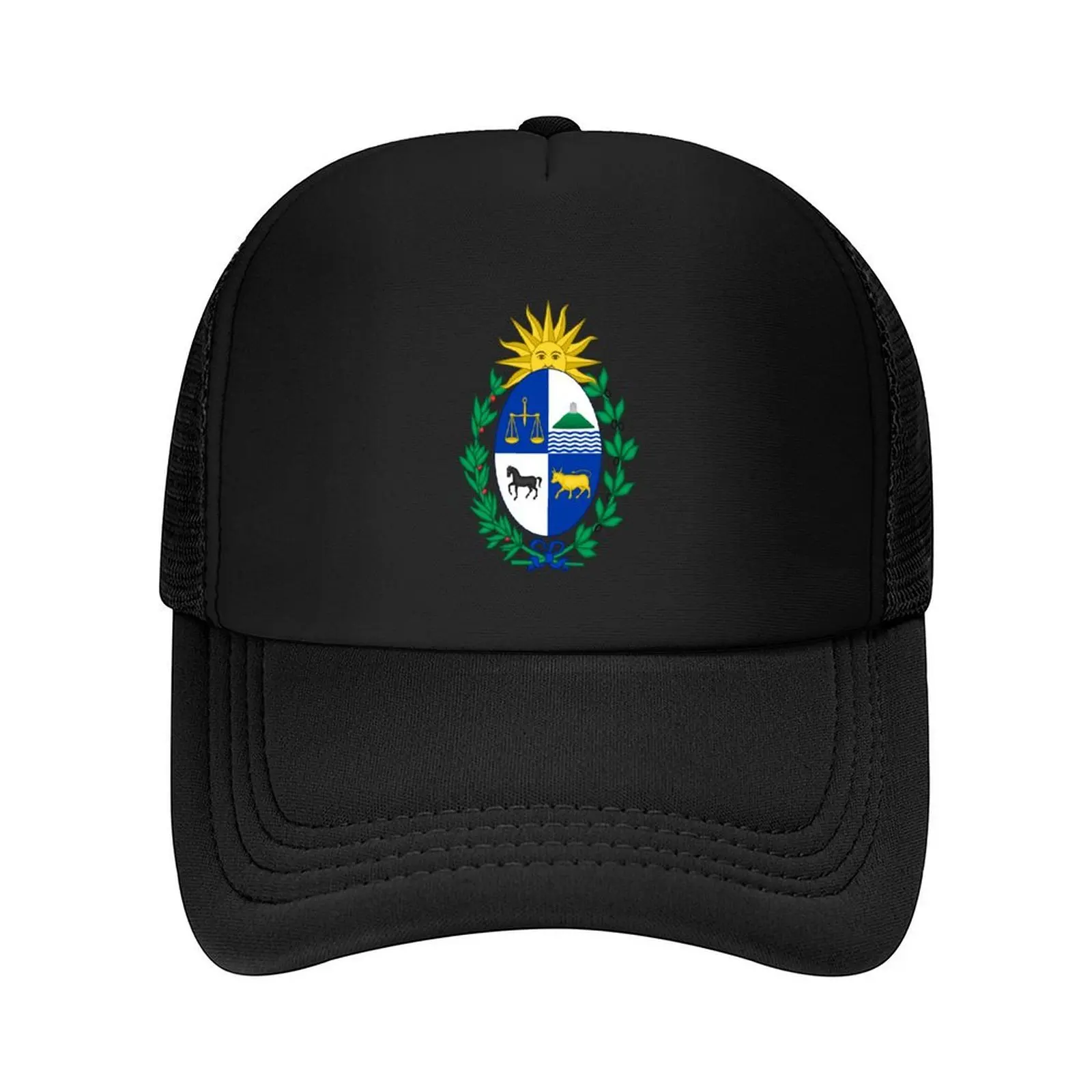

Uruguay coat of arms Baseball Cap Luxury Cap Snap Back Hat New In Hat Hood Women's Beach Visor Men's