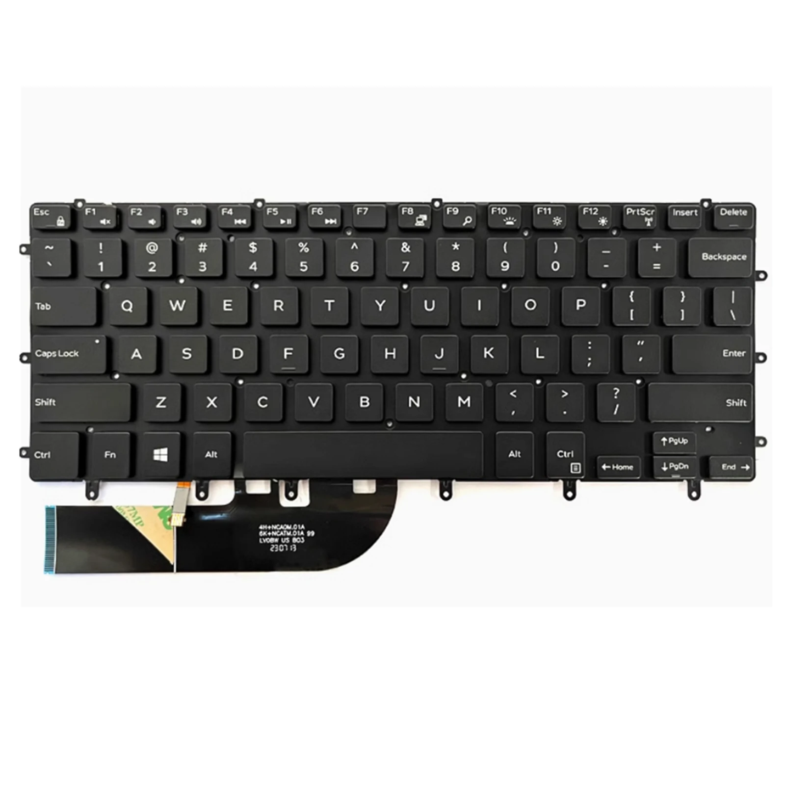 

Laptop Keyboard For DELL Precision 5540 US UNITED STATES edition Colour Black