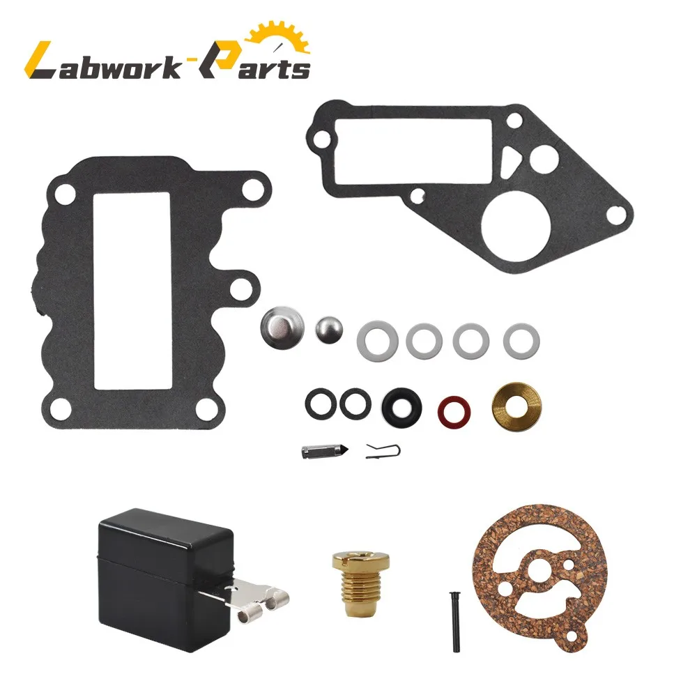 New Carb Kit w/Float For Johnson Evinrude Outboard 9.5 BRP/OMC Carburetor 382048