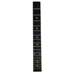 Guitar Fretboard Fingerboard Neck Board Finger Steel Lap Ukulele Replacement Fret Platetechnical Accessory Wood Parts Wooden