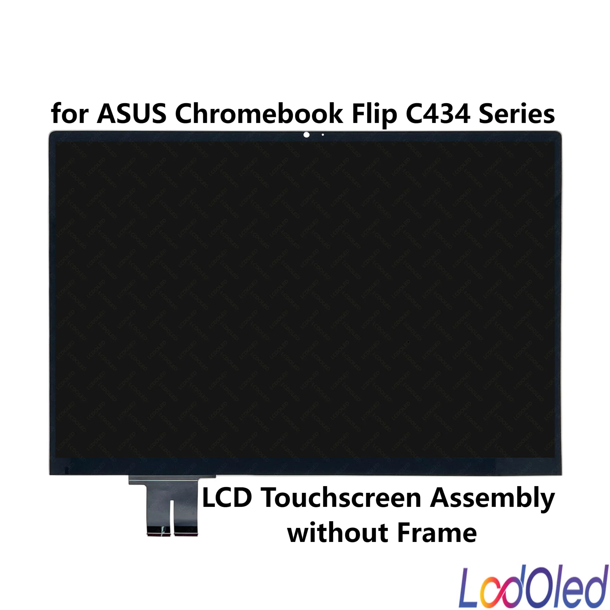 

for Asus Chromebook Flip C434TA 14.0" FHD LED LCD Display Screen IPS Panel Touch Glass Digitizer Assembly without Bezel Frame