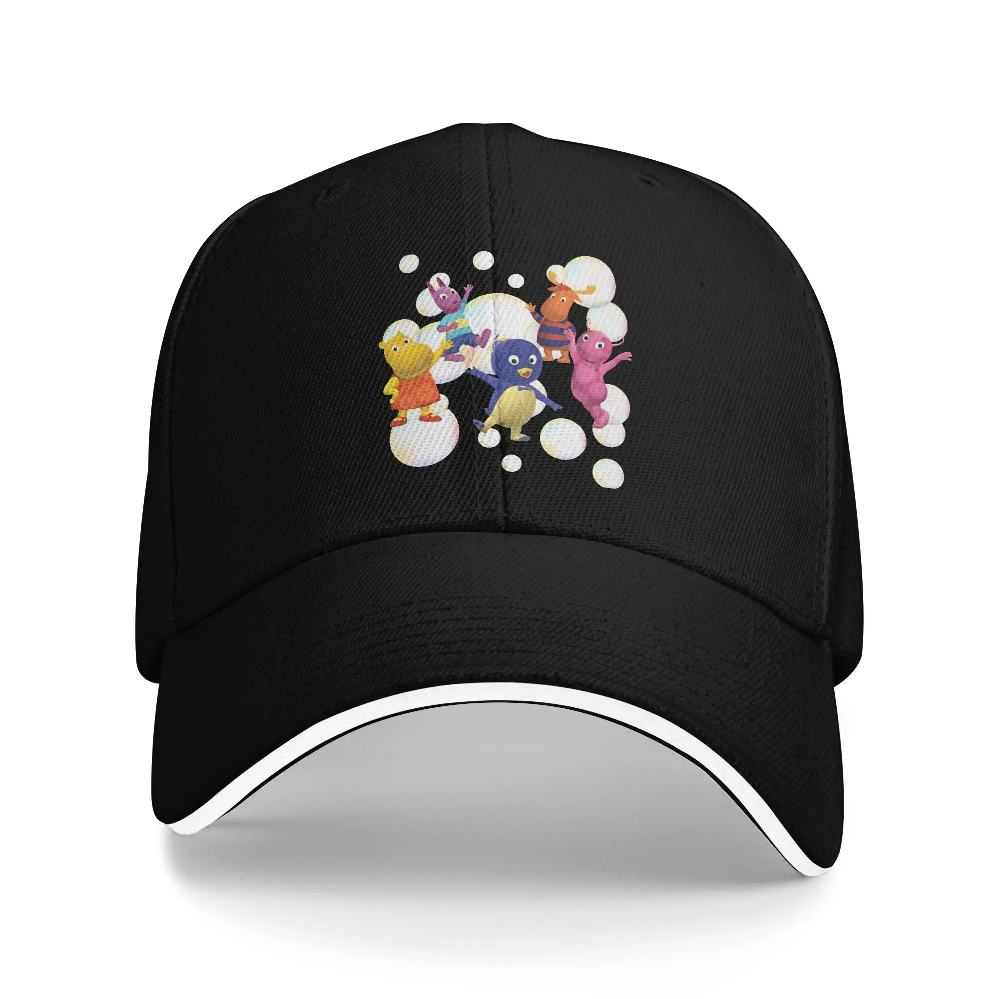 Summer Pablo Backyardigans Baseball Caps Unisex Style Trucker Hat  Daily Golf Adjustable Sun Caps