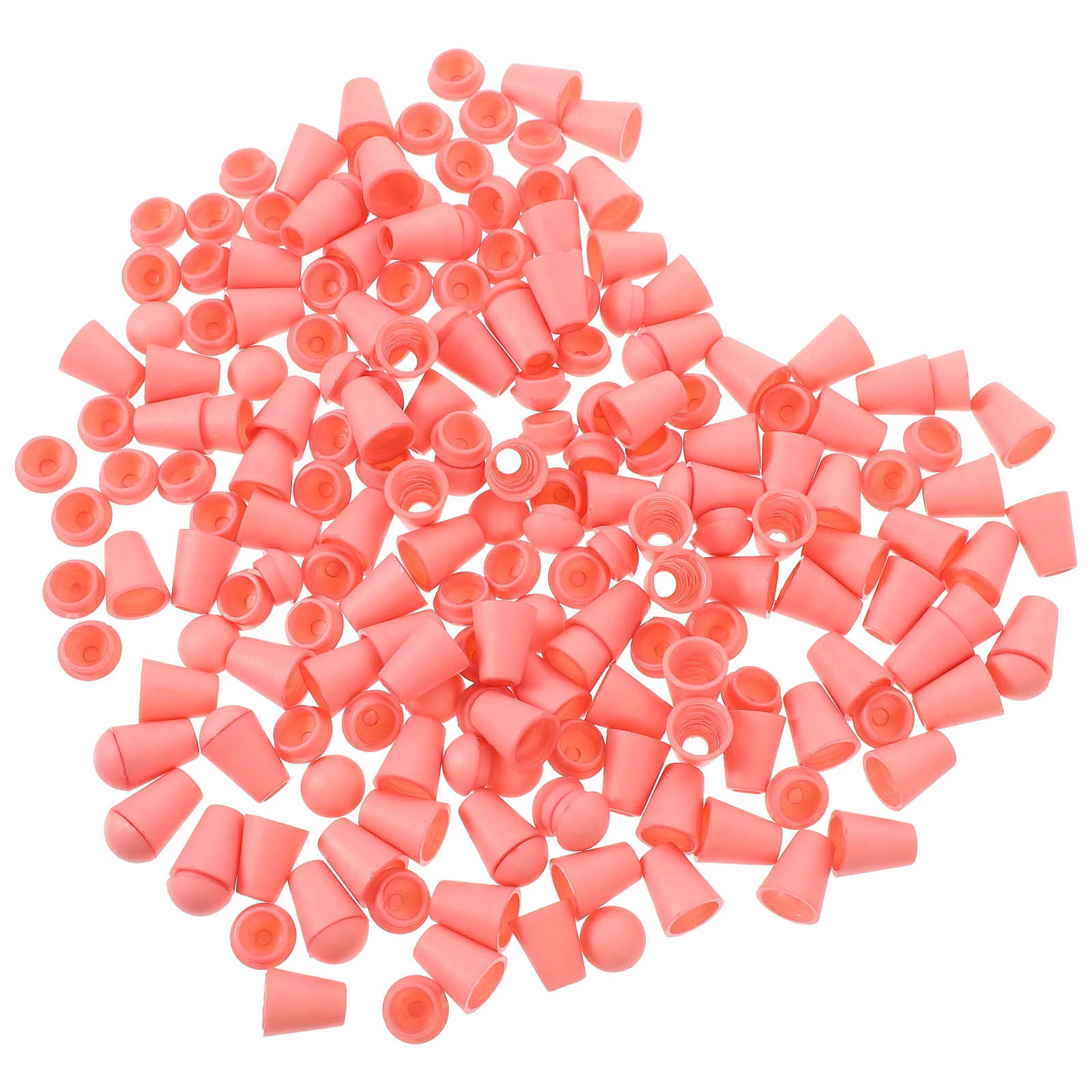 100Pcs Drawstring Cord Locks Strong Plastic Stopper Beads for Jacket Hooded Sweater Drawcord Securing Home Tailor Sewing Use