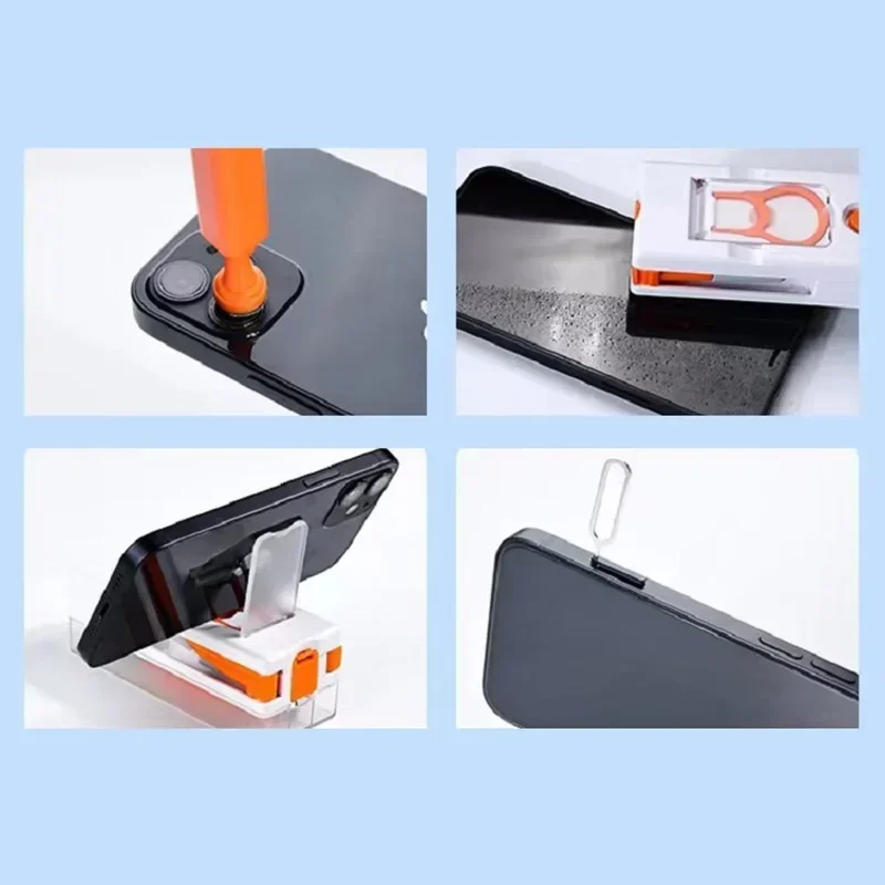 Multifunctional Cleaning Kit Computer Cleaning Headset Cleaning Pen Camera Headset Cleaning Pen Phone Stand For Computer