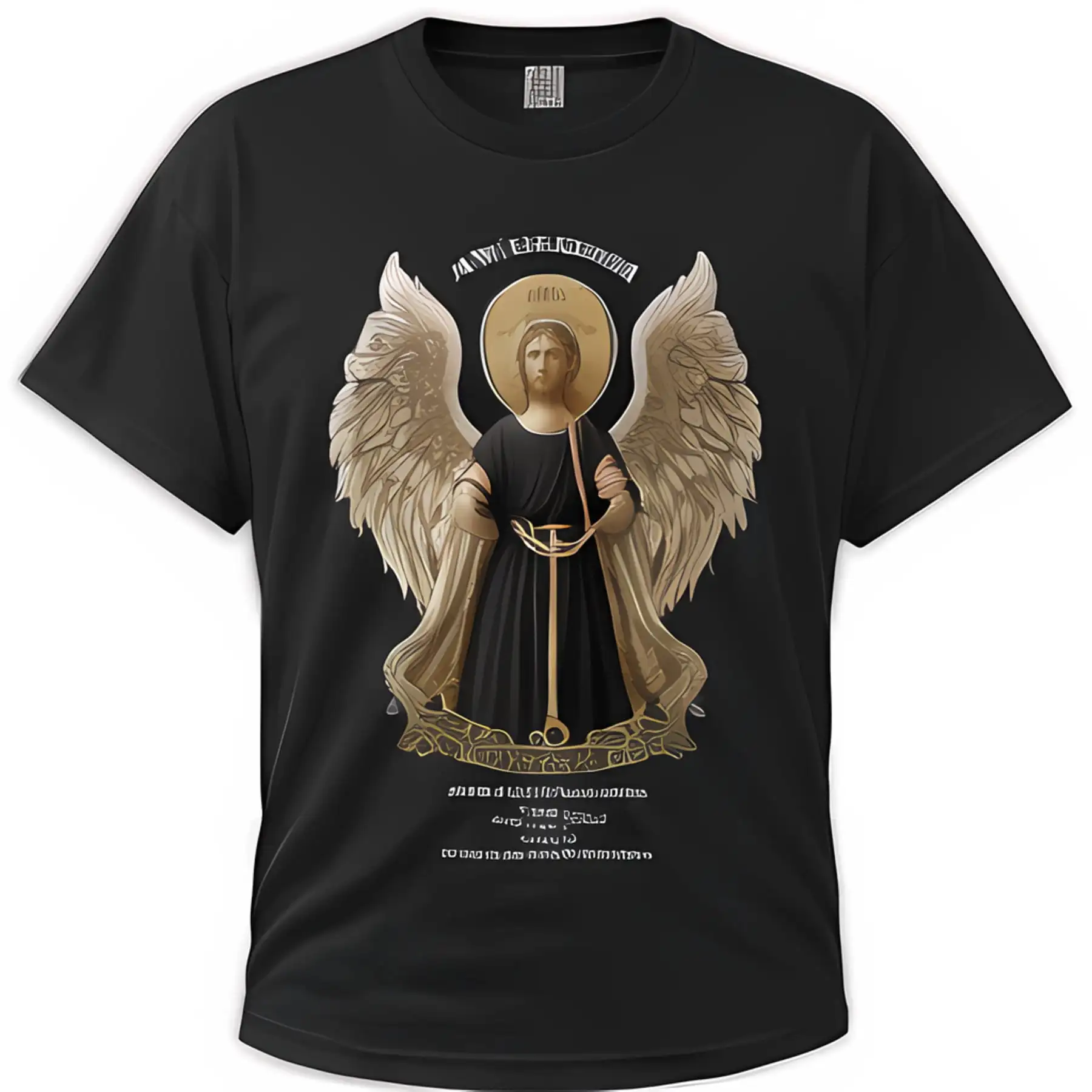 St Archangel Gabriel Orthodox T-Shirt New 100% Cotton O-Neck Short Sleeve Summer Casual Mens T-shirt Size S-3XL