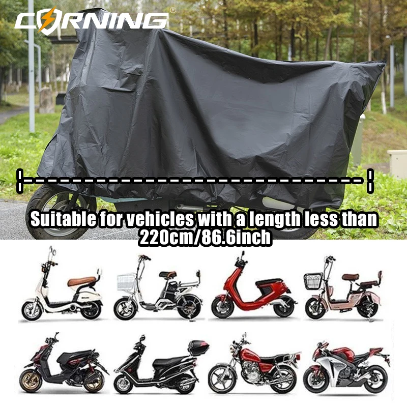 Protectores de equipo de protección para toldo de motocicleta, cubierta impermeable para exteriores, dosel para patinete, protección contra el clima para bicicleta