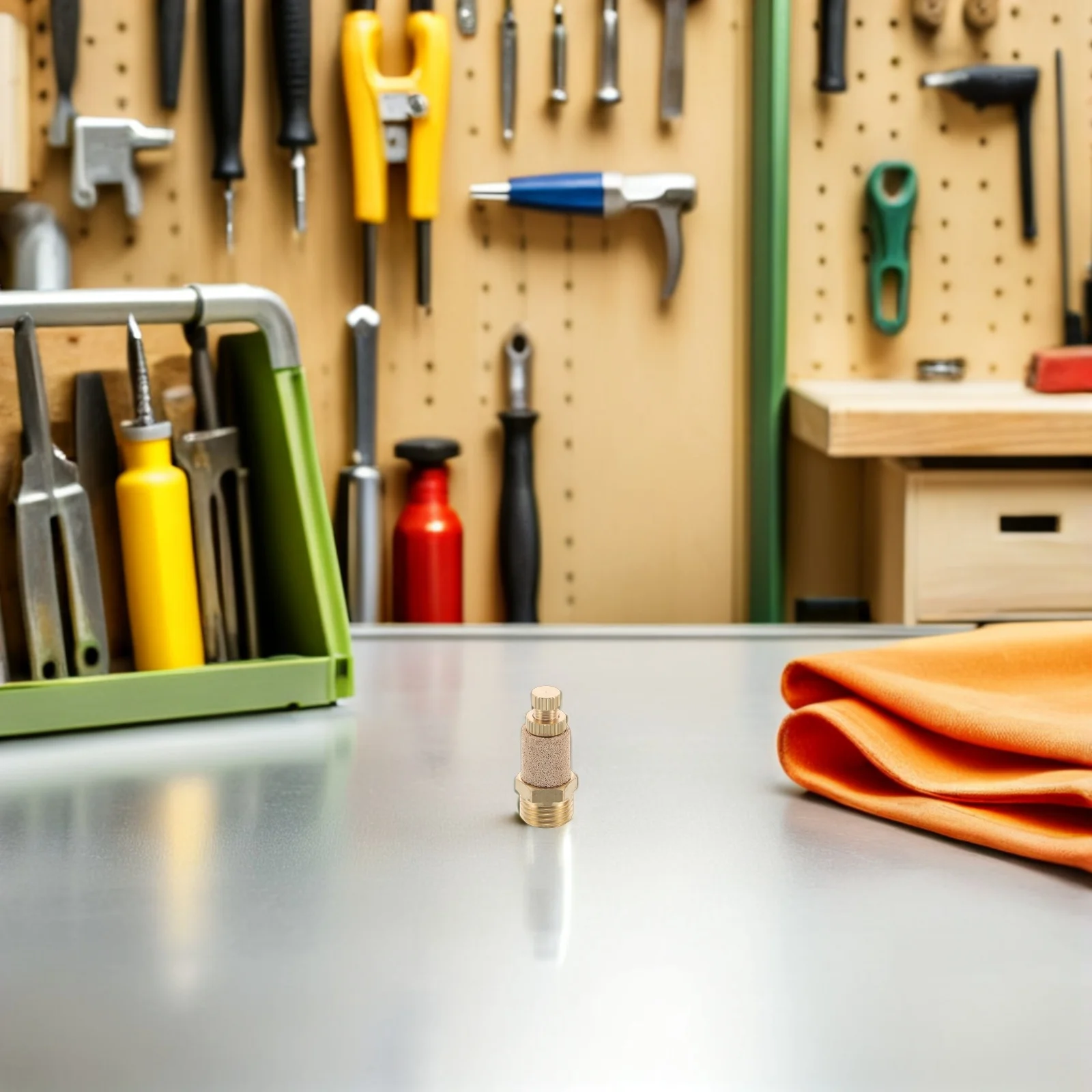 

5Pcs Pneumatic Muffler Brass Exhaust Hexagonal Air Filter Noise Reduction Air Compressor Accessories Hose Fittings