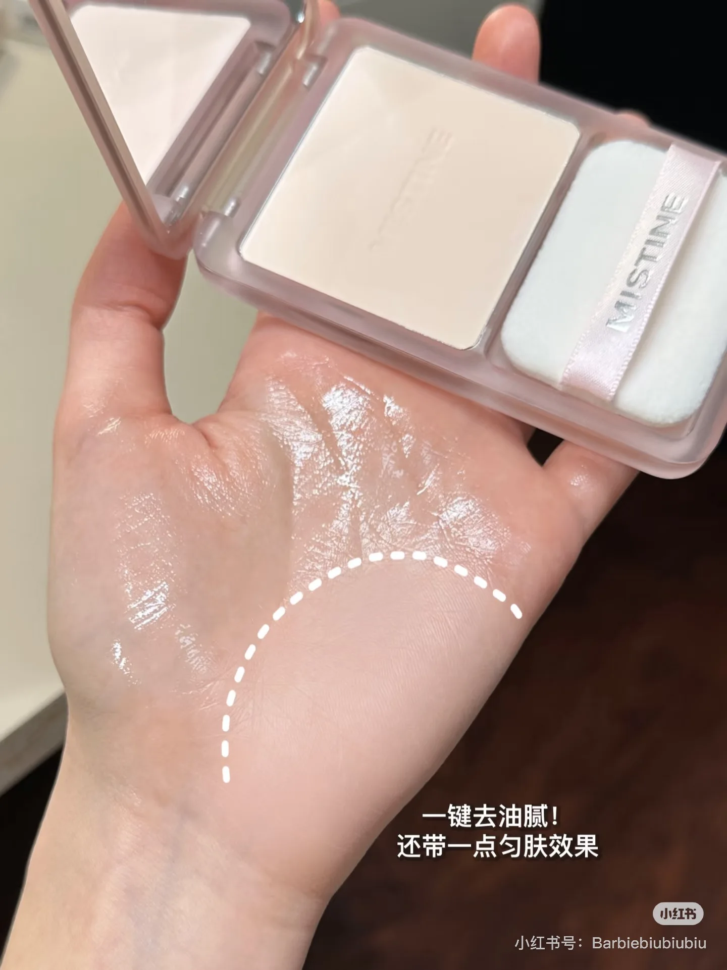 Mistine pó prensado com controle de óleo fosco, à prova d'água, duradouro, maquiagem facial, pó iluminador, corretivo, cosméticos