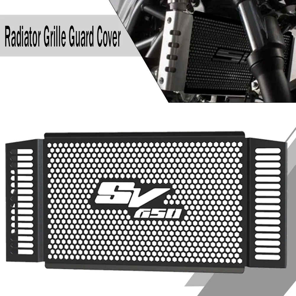 Radiator Grille Guard For Suzuki SV650 S/N SV650N SV650S 1999 2000 2001 2002 Oil Cooler Cooling Radiator Shield Protector Covers