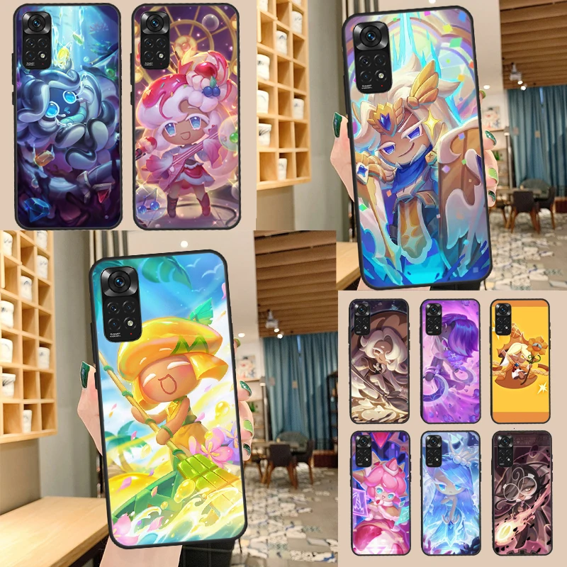 Cookie Run Kingdom Case For Xiaomi Redmi Note 11 10 9 8 12 Pro 10S 11S 12S Cover For Redmi 9 10 10A 9C 10C 12C